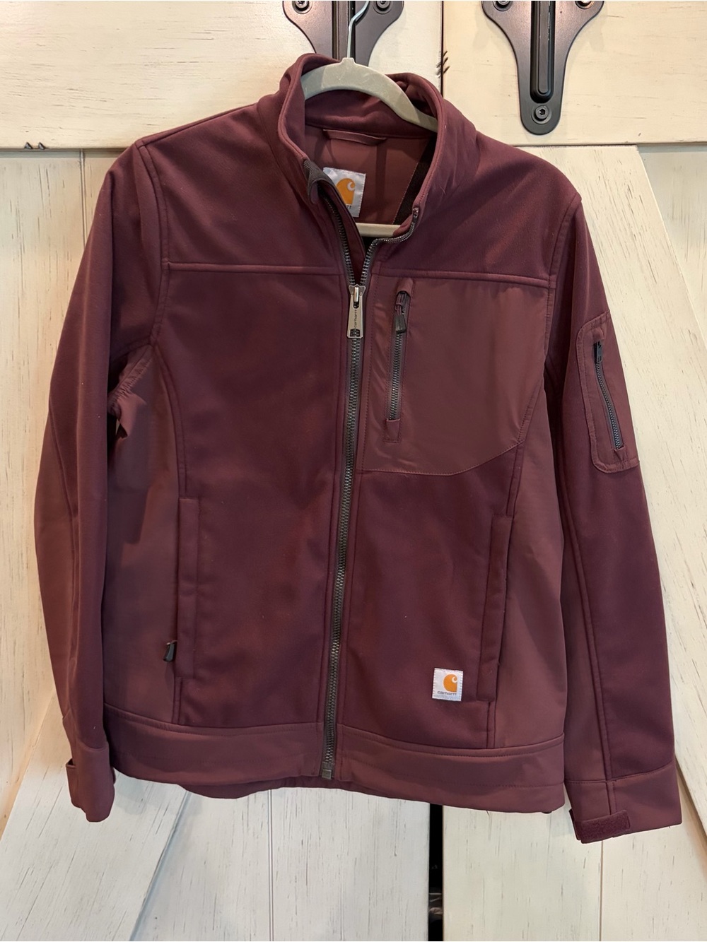 Carhartt Women’s Kenyan Jacket Deep Wine Size Medium 8-10